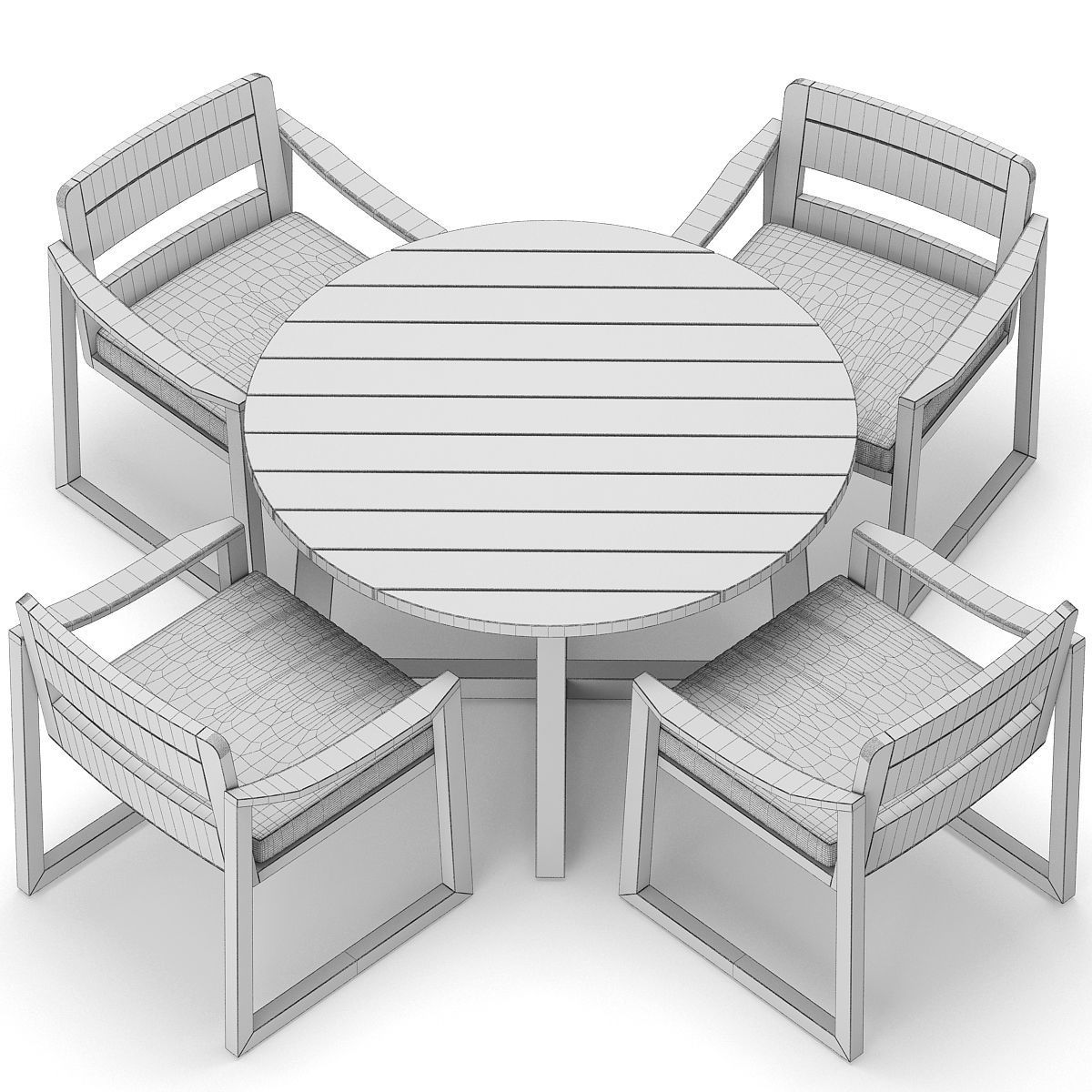 RH Outdoor Sebastian collection 3D model_14