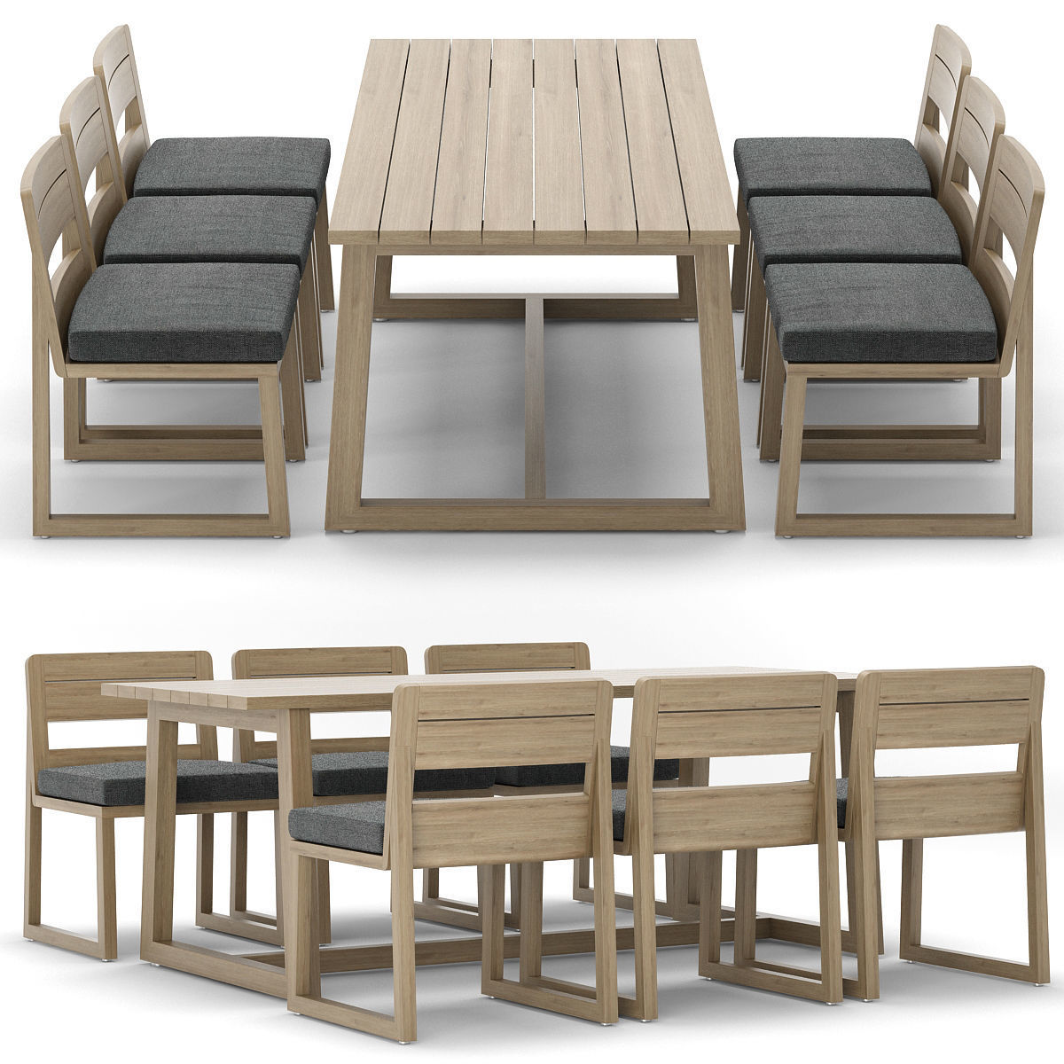 RH Outdoor Sebastian collection 3D model_15