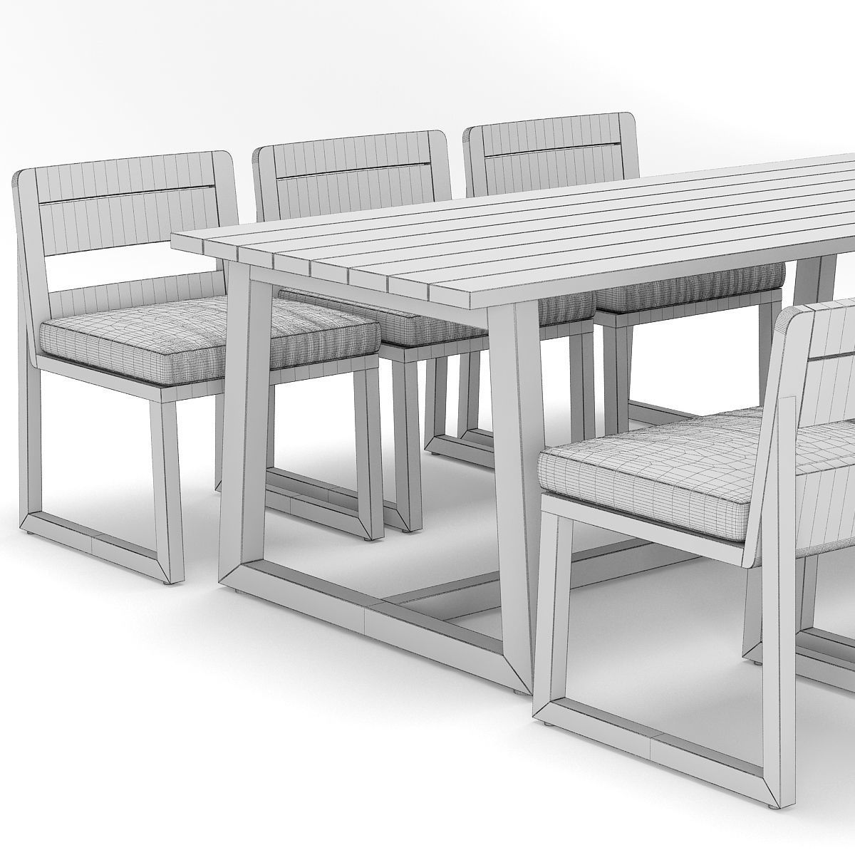 RH Outdoor Sebastian collection 3D model_16