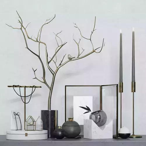 Decorative set c1   3D model