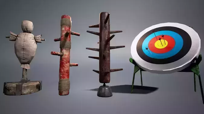 UE4 - Training Dummies Asset Pack