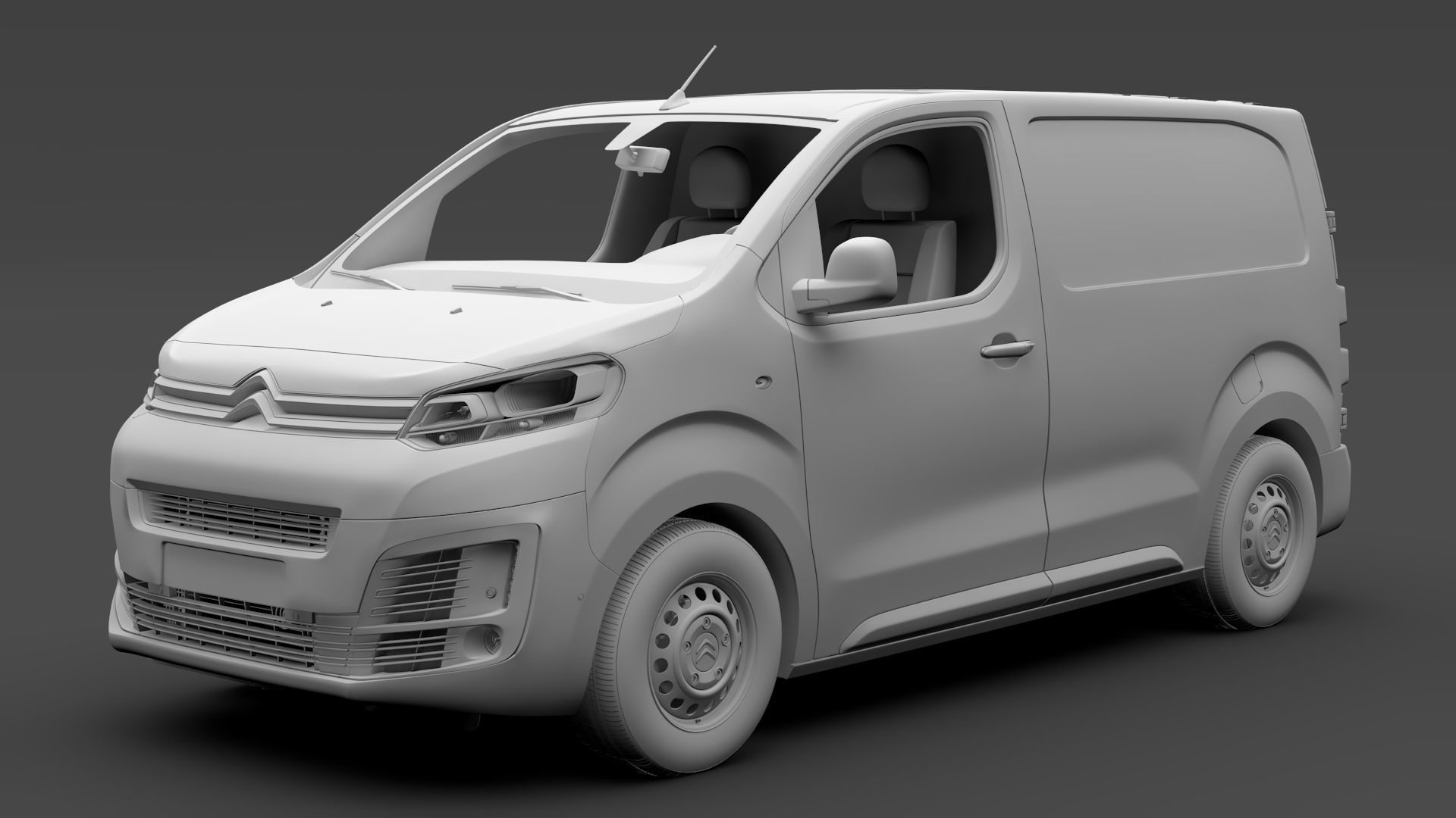 Citroen Dispatch M 2020 3D model_12