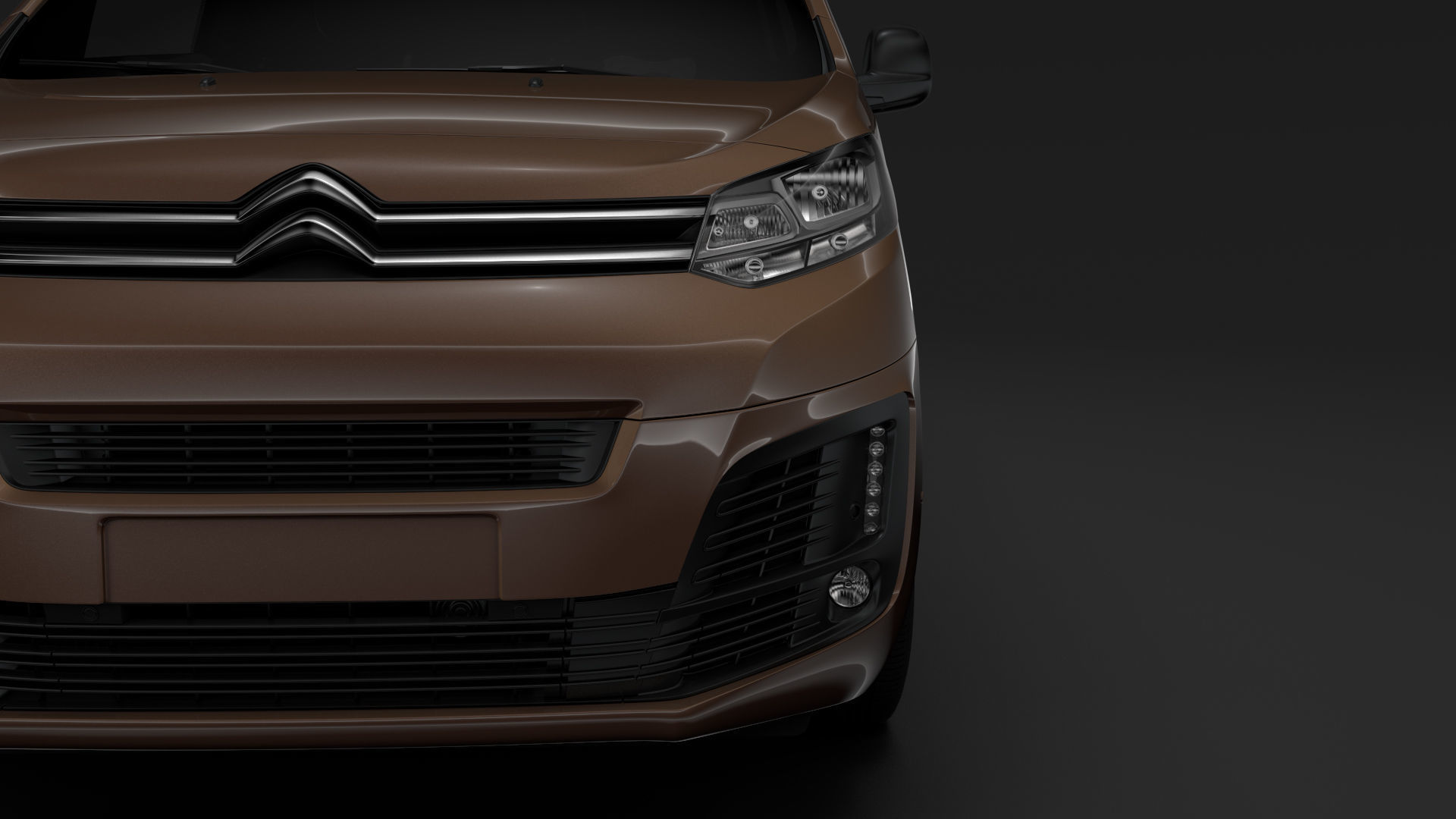 Citroen Dispatch M 2020 3D model_1