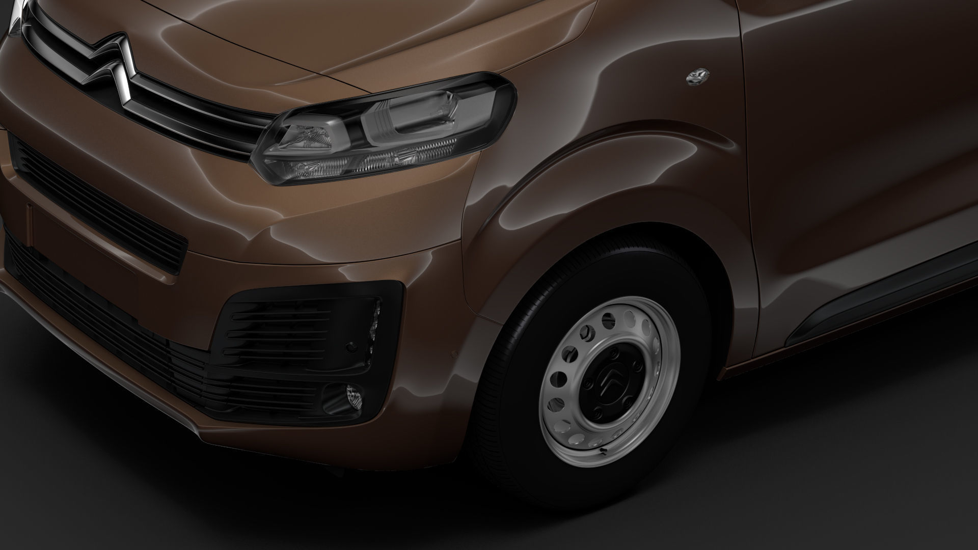 Citroen Dispatch M 2020 3D model_5