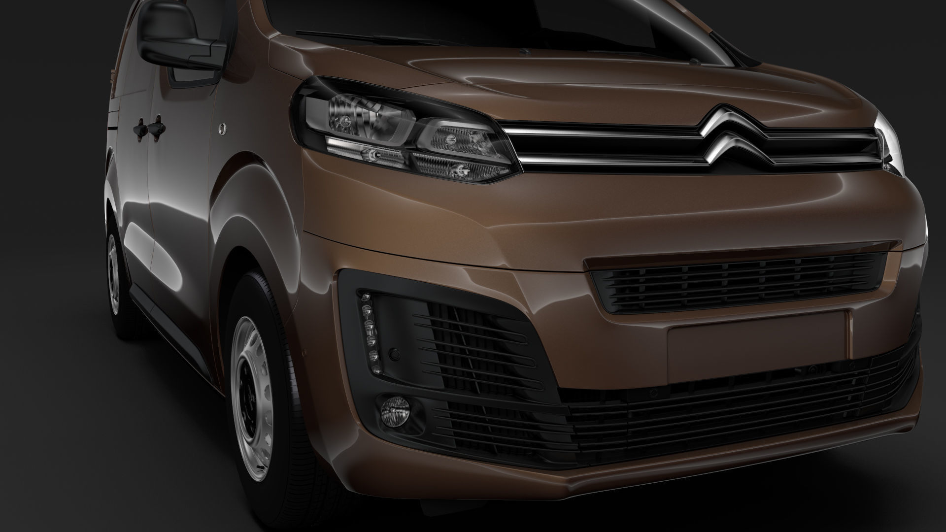 Citroen Dispatch M 2020 3D model_10