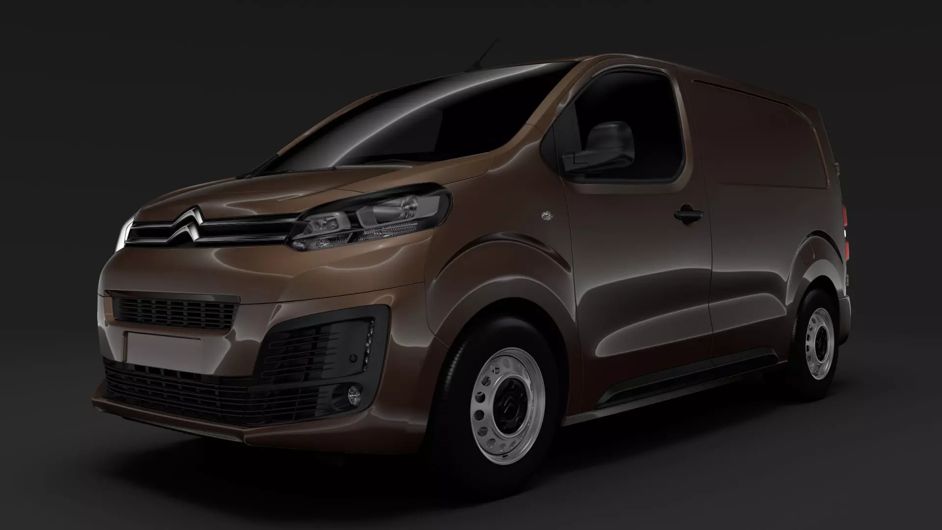 Citroen Dispatch M 2020 3D model_0