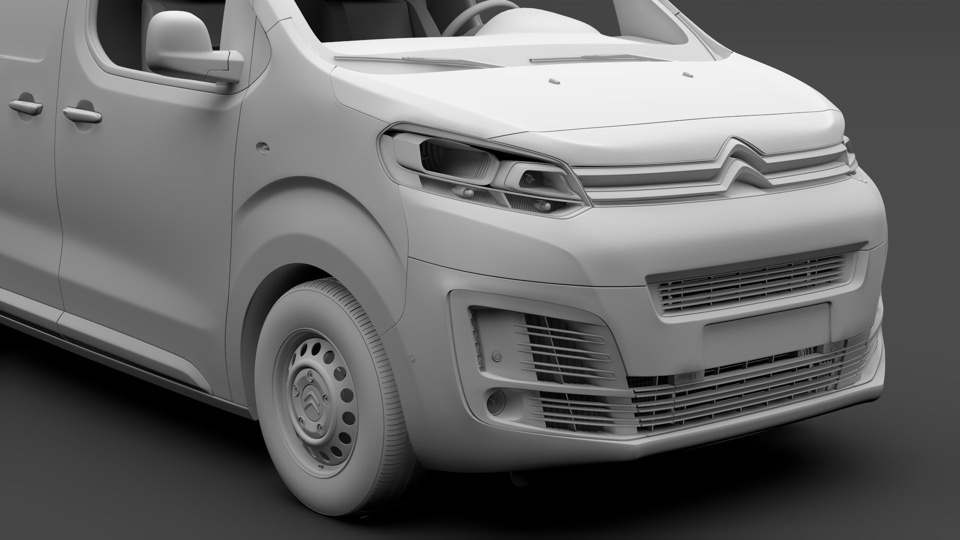 Citroen Dispatch M 2020 3D model_11