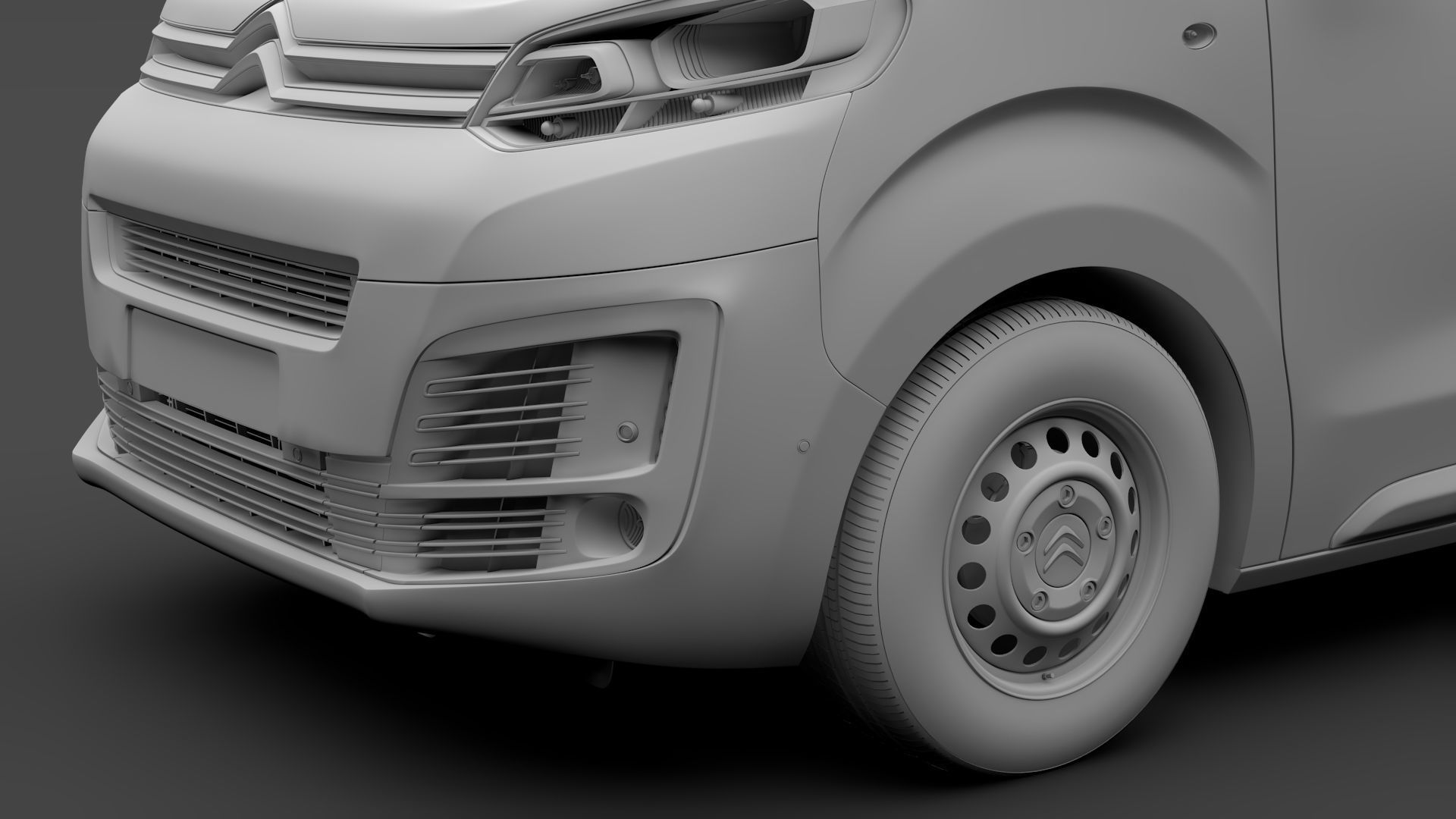 Citroen Dispatch M 2020 3D model_14