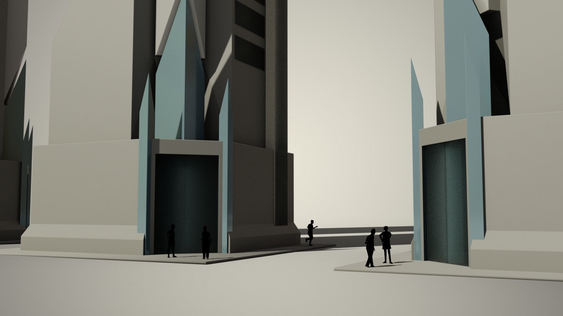 Iso Tower02 Low-poly 3D model_3