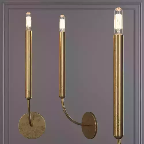 Restoration Hardware QUENOUILLES SINGLE SCONCE Brass
