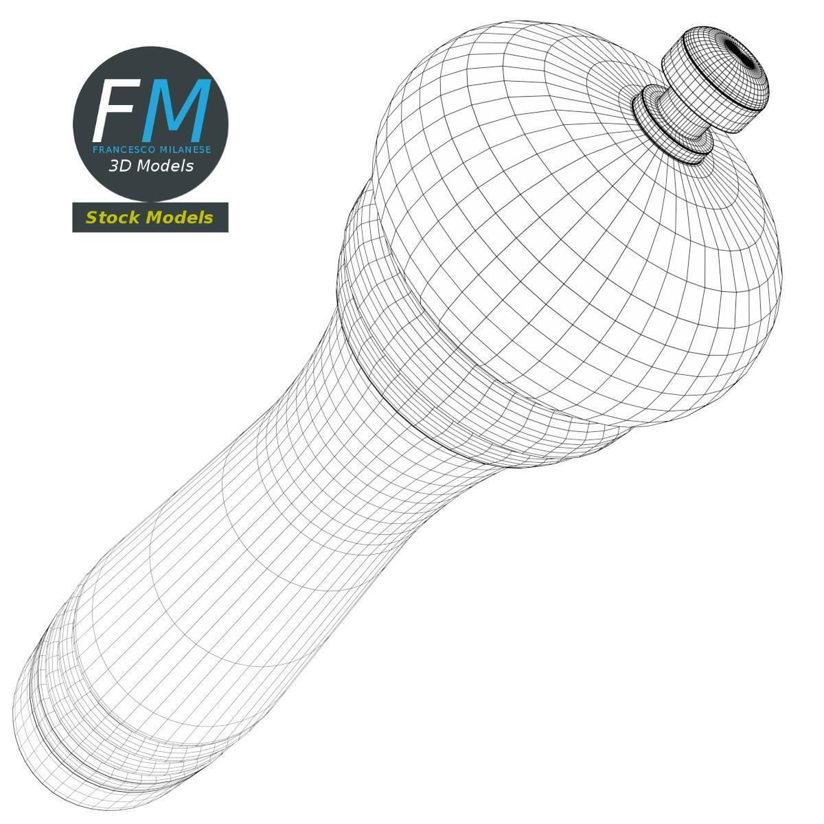 Pepper mill 3D model_8