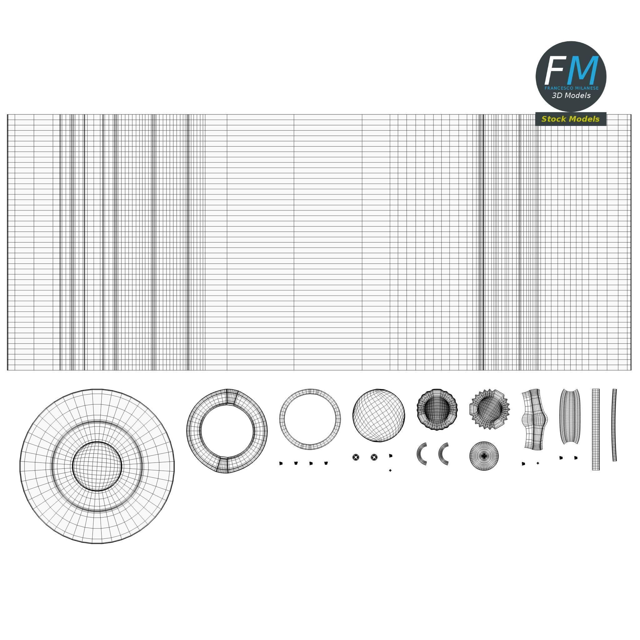 Pepper mill 3D model_11