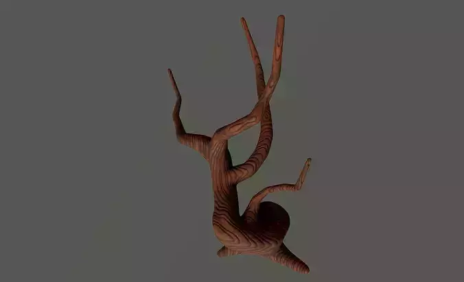 TreeStylized deer head