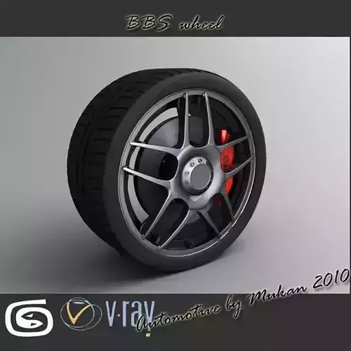 Wheel Tire 10 BBS