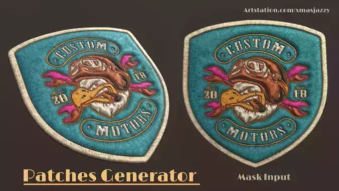 Patches Generator - 3D model