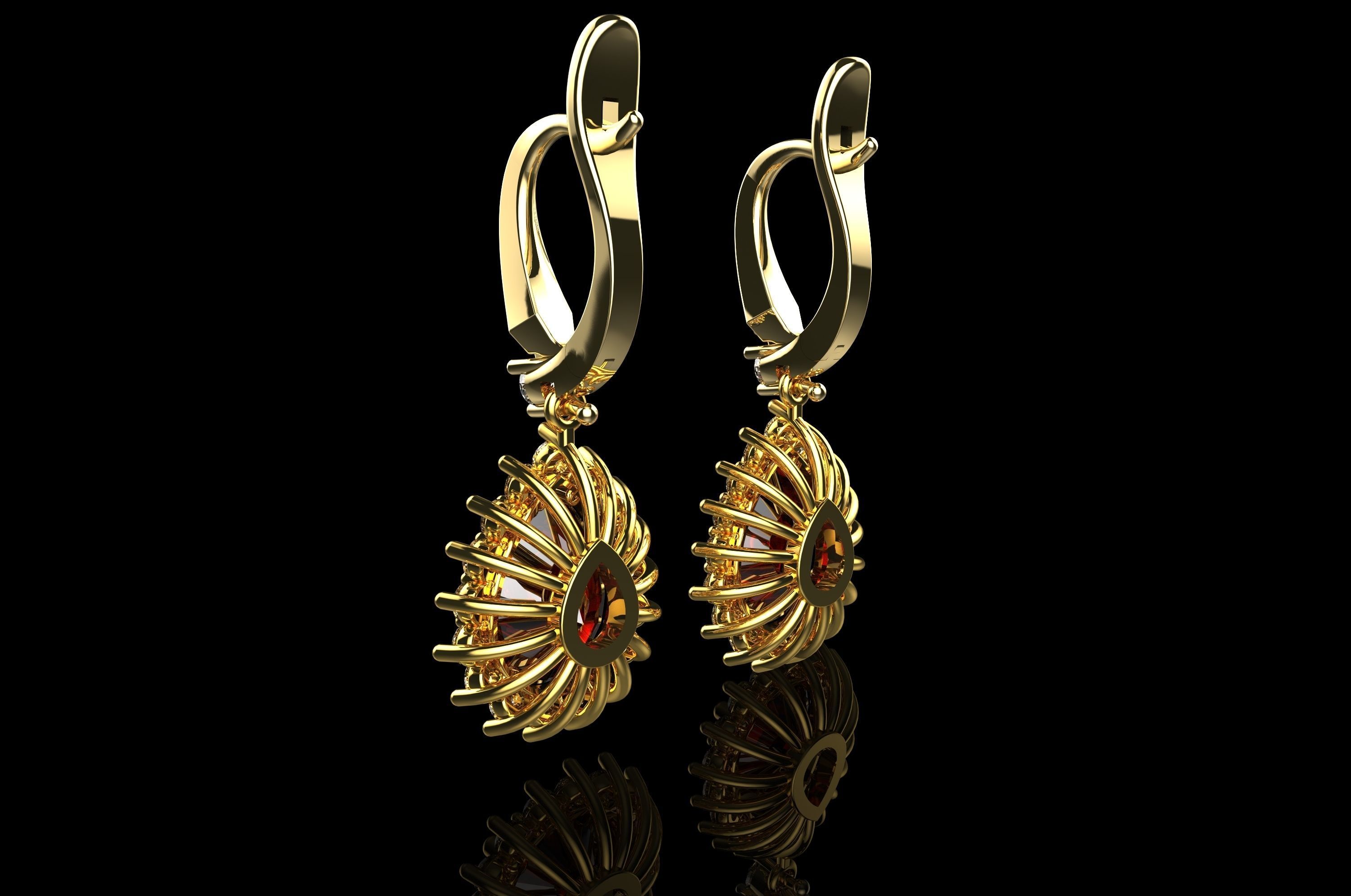 Gold N574 3D print model_3