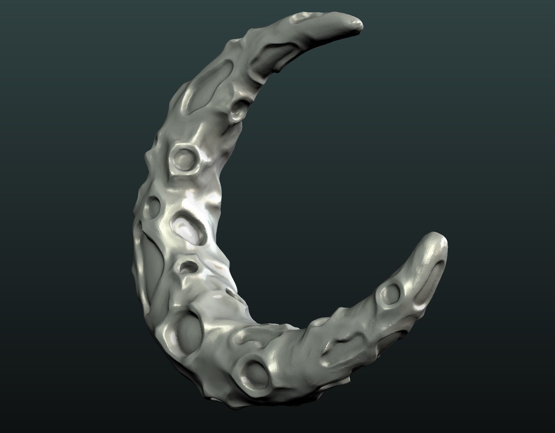 Crescent II 3D print model_22