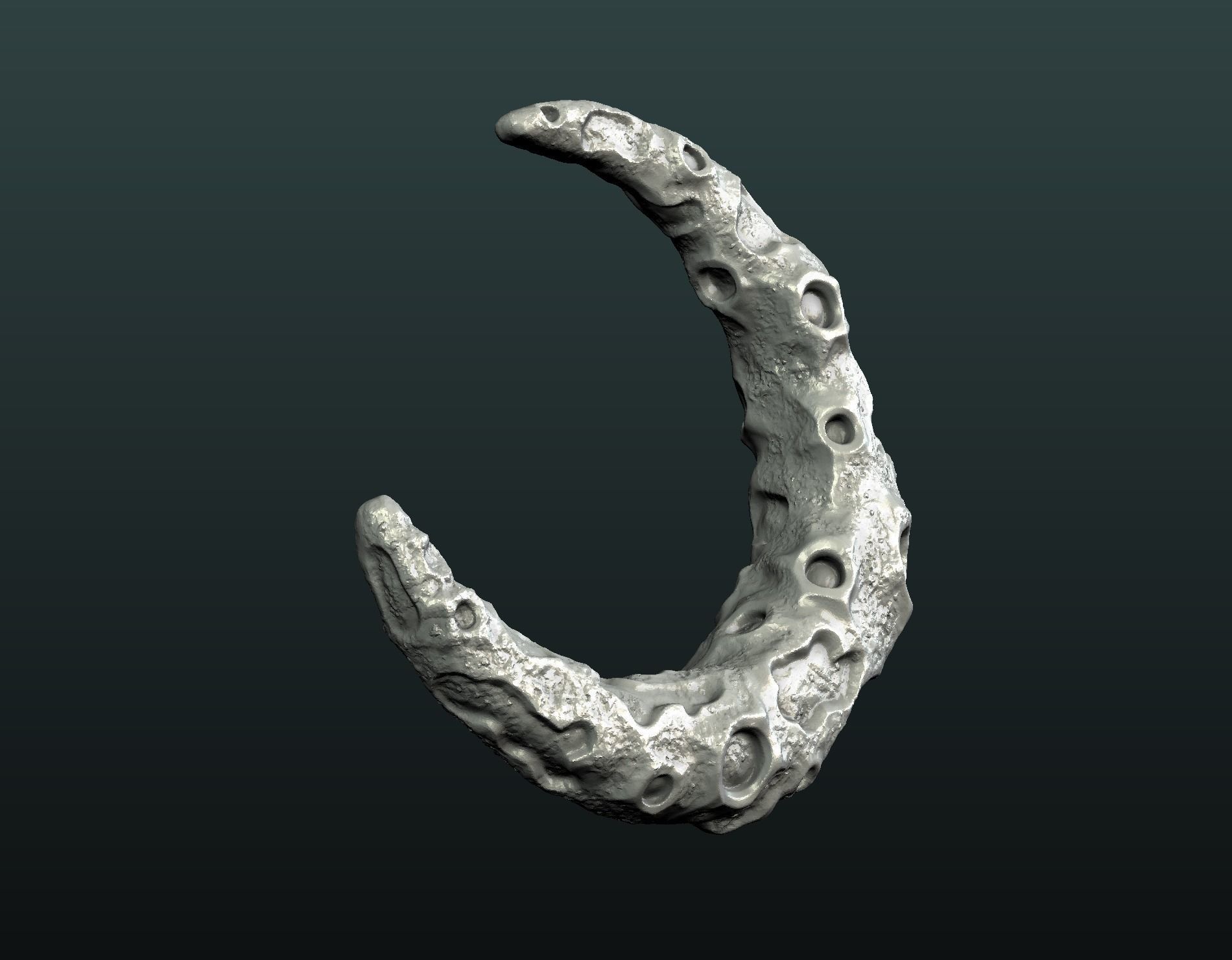 Crescent II 3D print model_13
