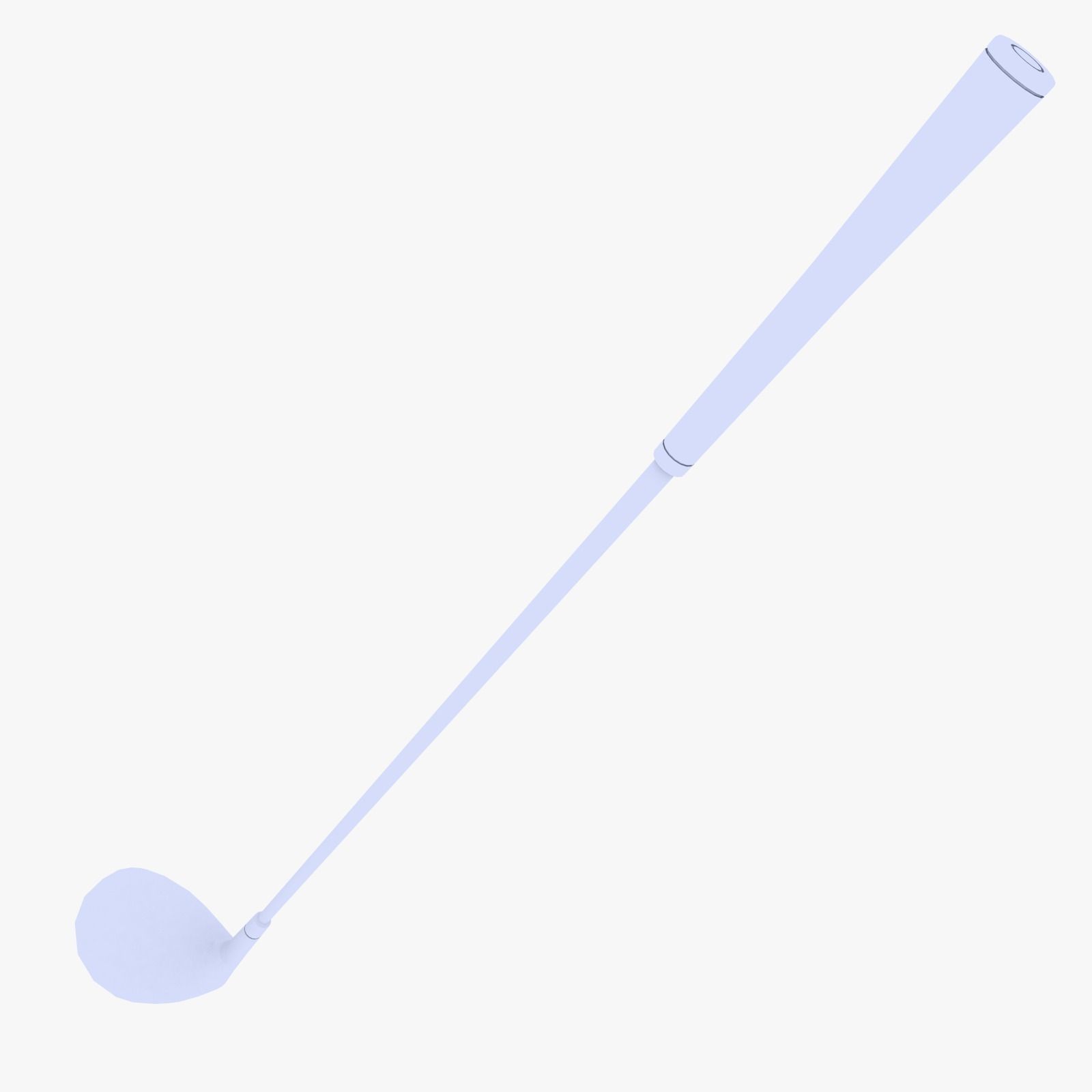 Golf Club Low-poly 3D model_2