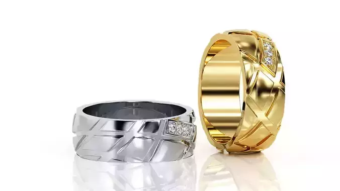 Ring Band R BA 0034 3D print model