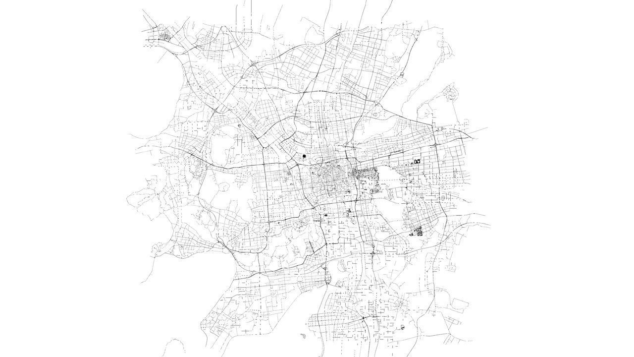 Suzhou Road Network and Streets 3D model_8