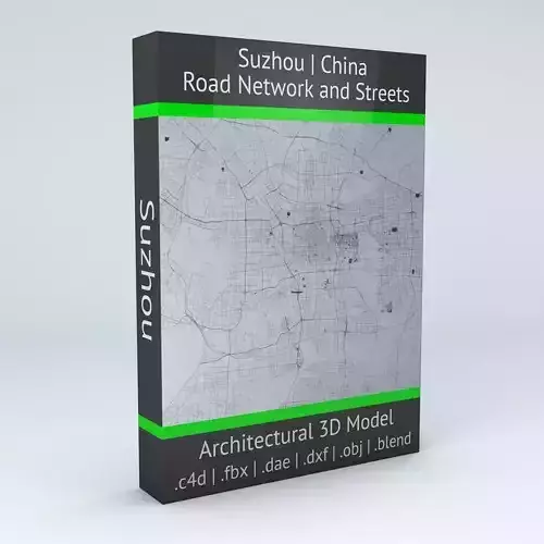 Suzhou Road Network and Streets