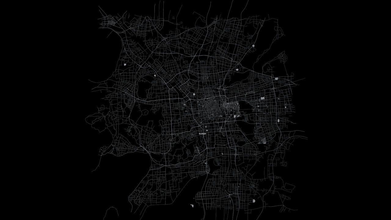 Suzhou Road Network and Streets 3D model_7