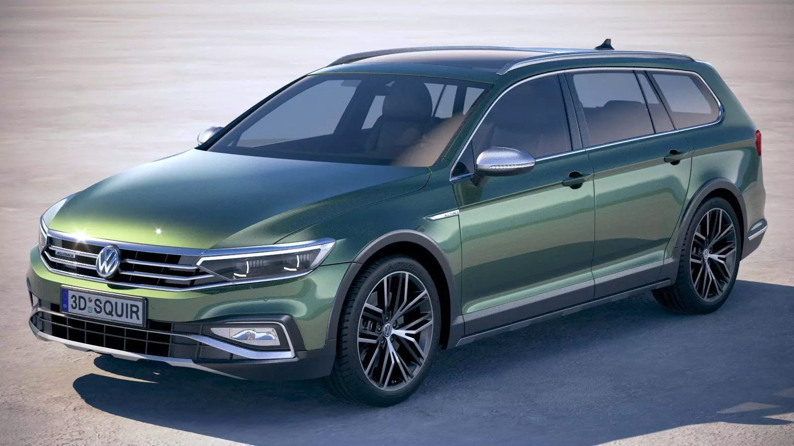 Volkswagen Passat Alltrack 2020 3D model_0