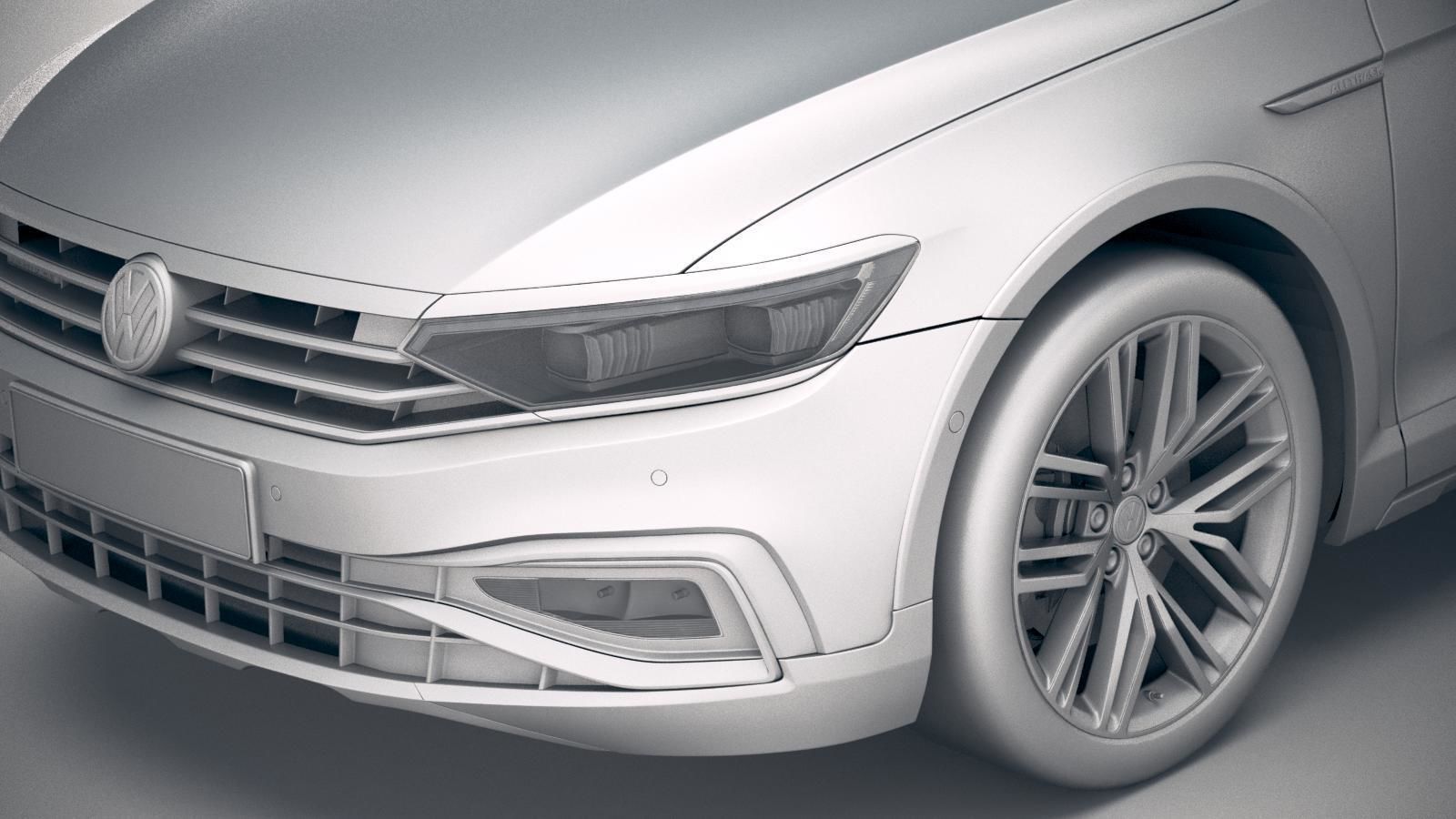 Volkswagen Passat Alltrack 2020 3D model_18