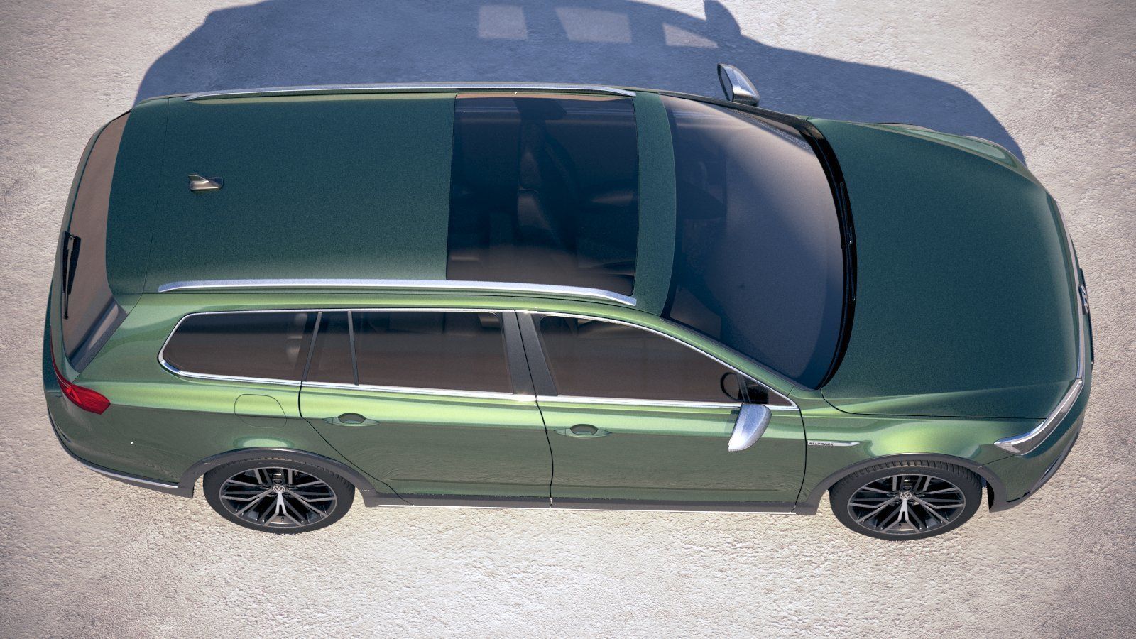 Volkswagen Passat Alltrack 2020 3D model_7