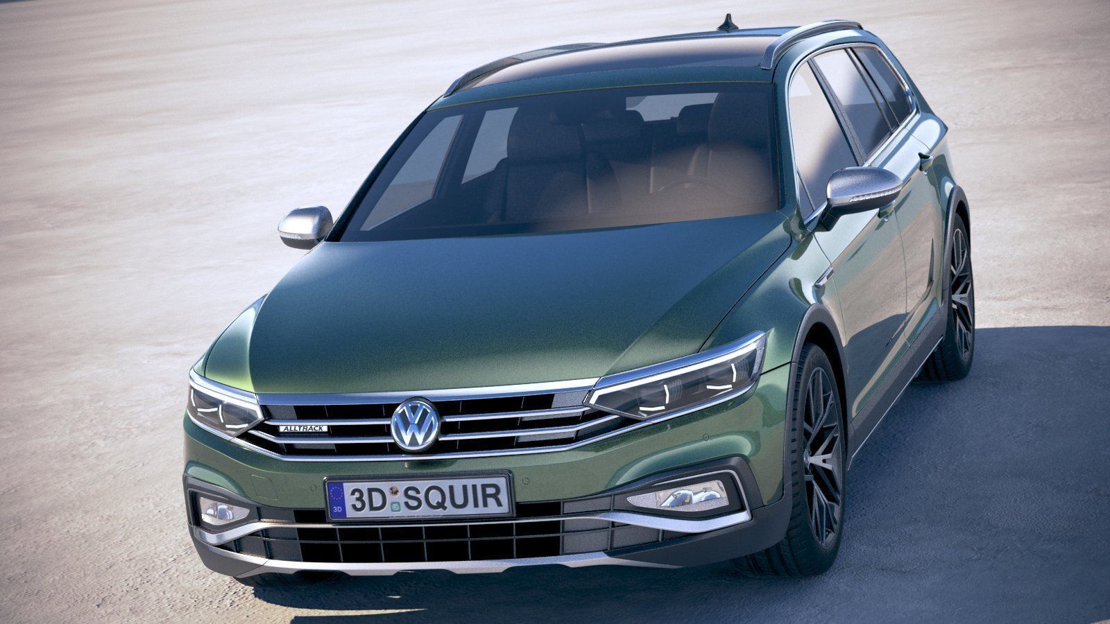 Volkswagen Passat Alltrack 2020 3D model_1