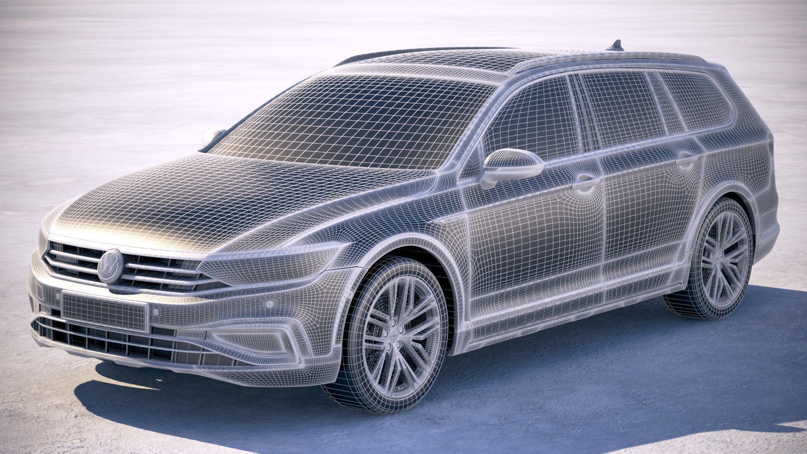 Volkswagen Passat Alltrack 2020 3D model_24