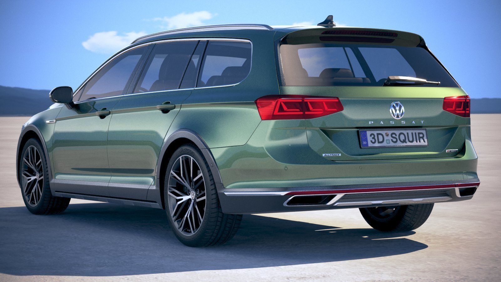 Volkswagen Passat Alltrack 2020 3D model_13