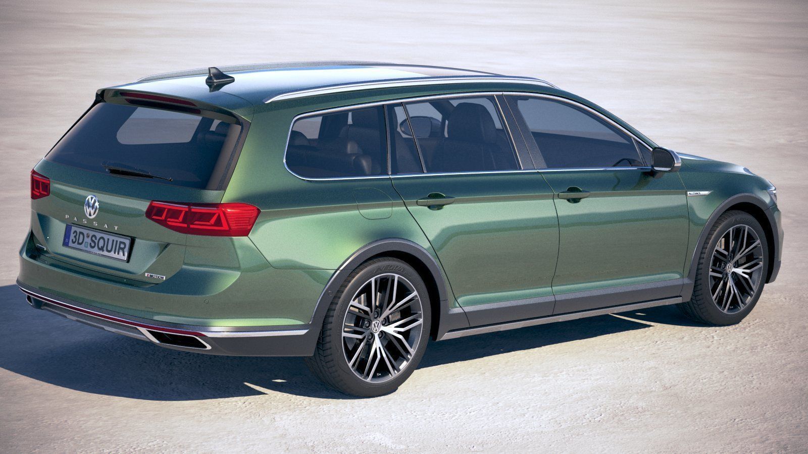 Volkswagen Passat Alltrack 2020 3D model_4