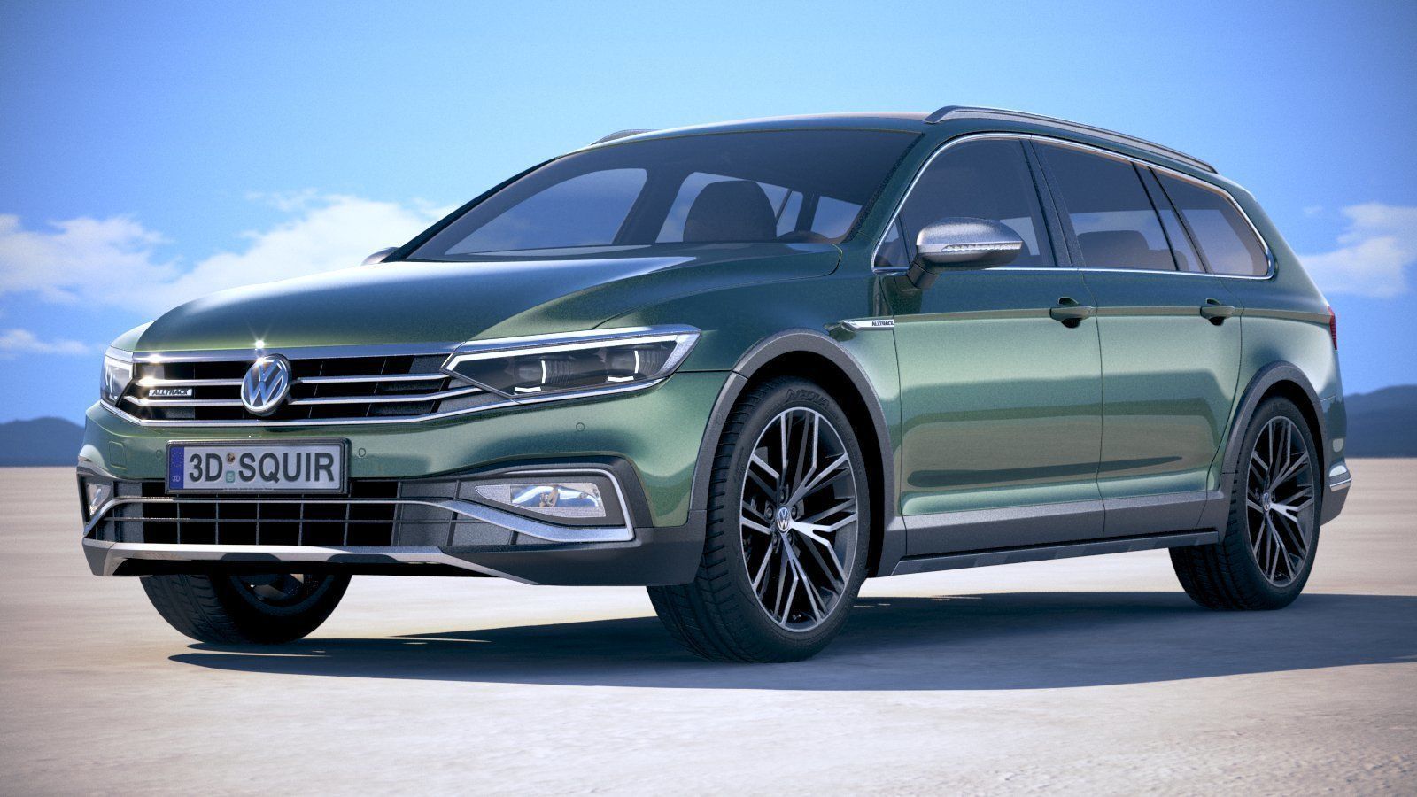 Volkswagen Passat Alltrack 2020 3D model_12