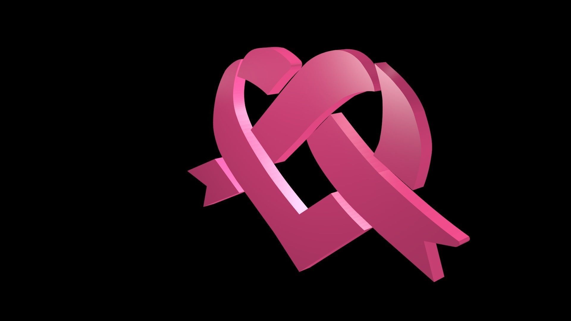 Low poly Heart symbol 3 Free low-poly 3D model_5