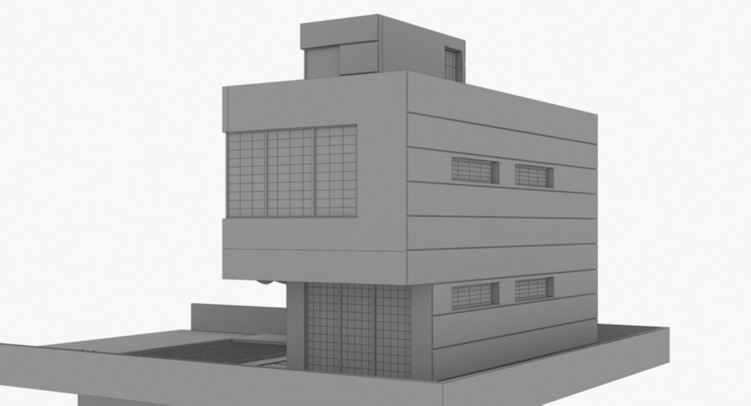 Modern House 3D model_10