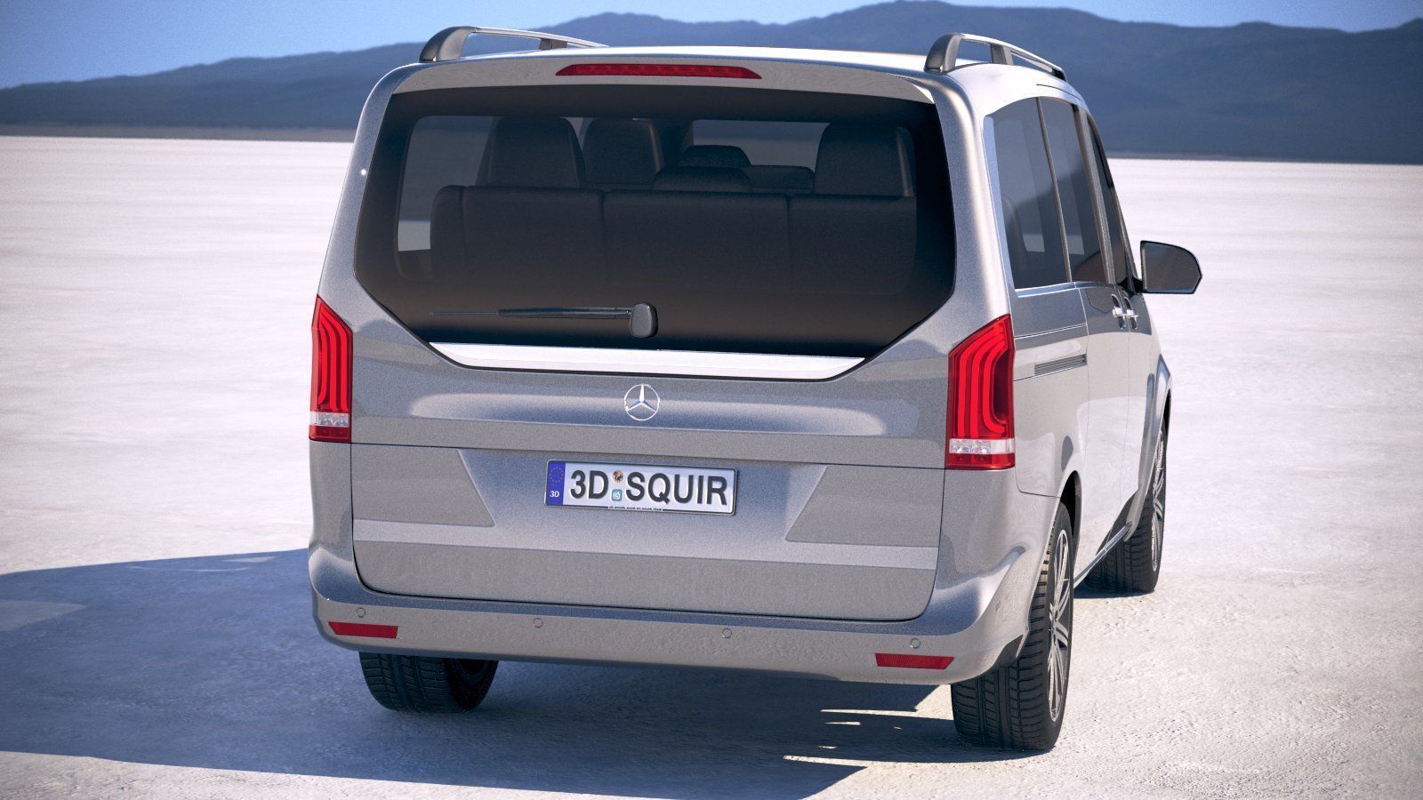 Mercedes-Benz V-Class 2020 3D model_5