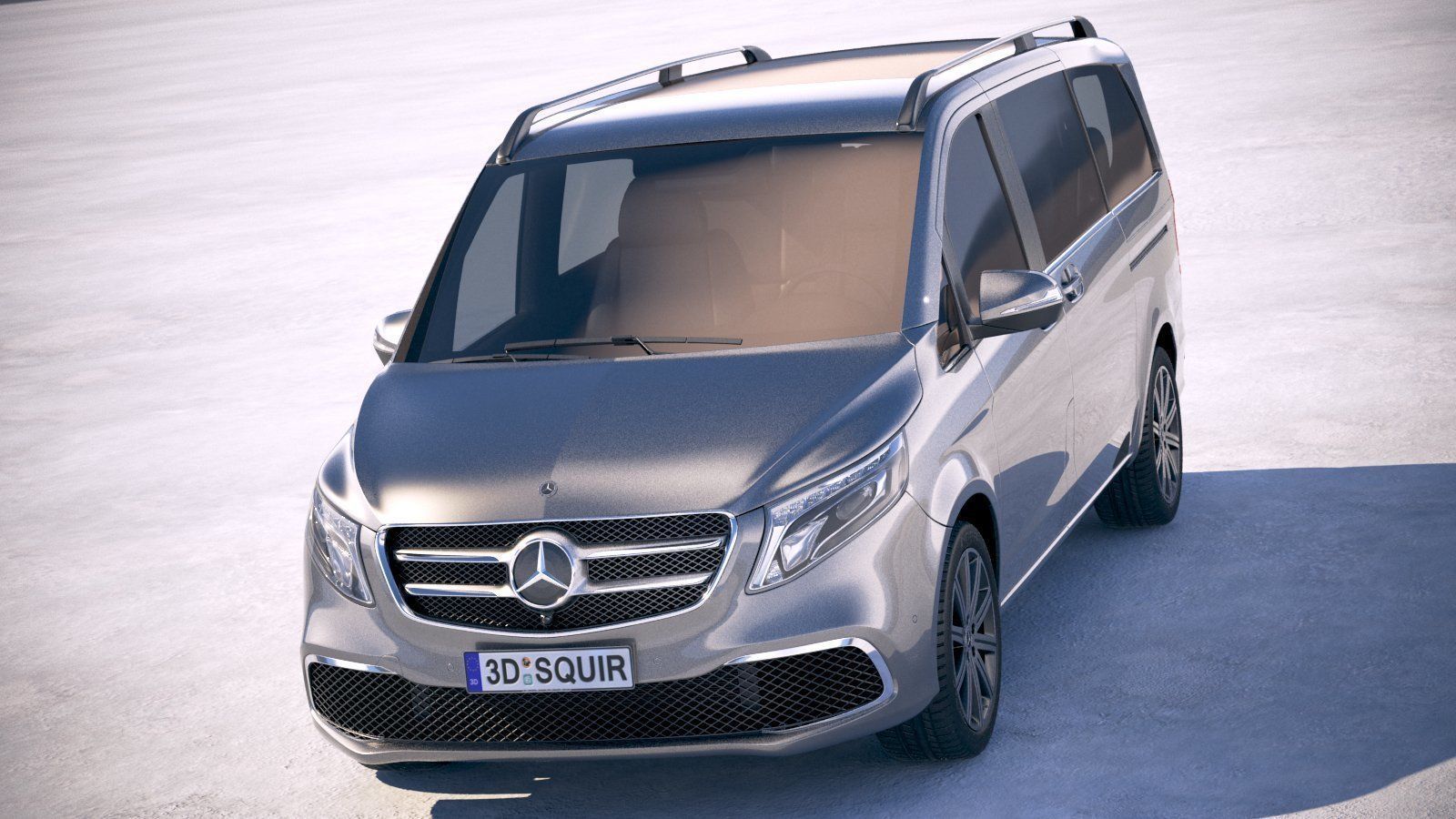 Mercedes-Benz V-Class 2020 3D model_1