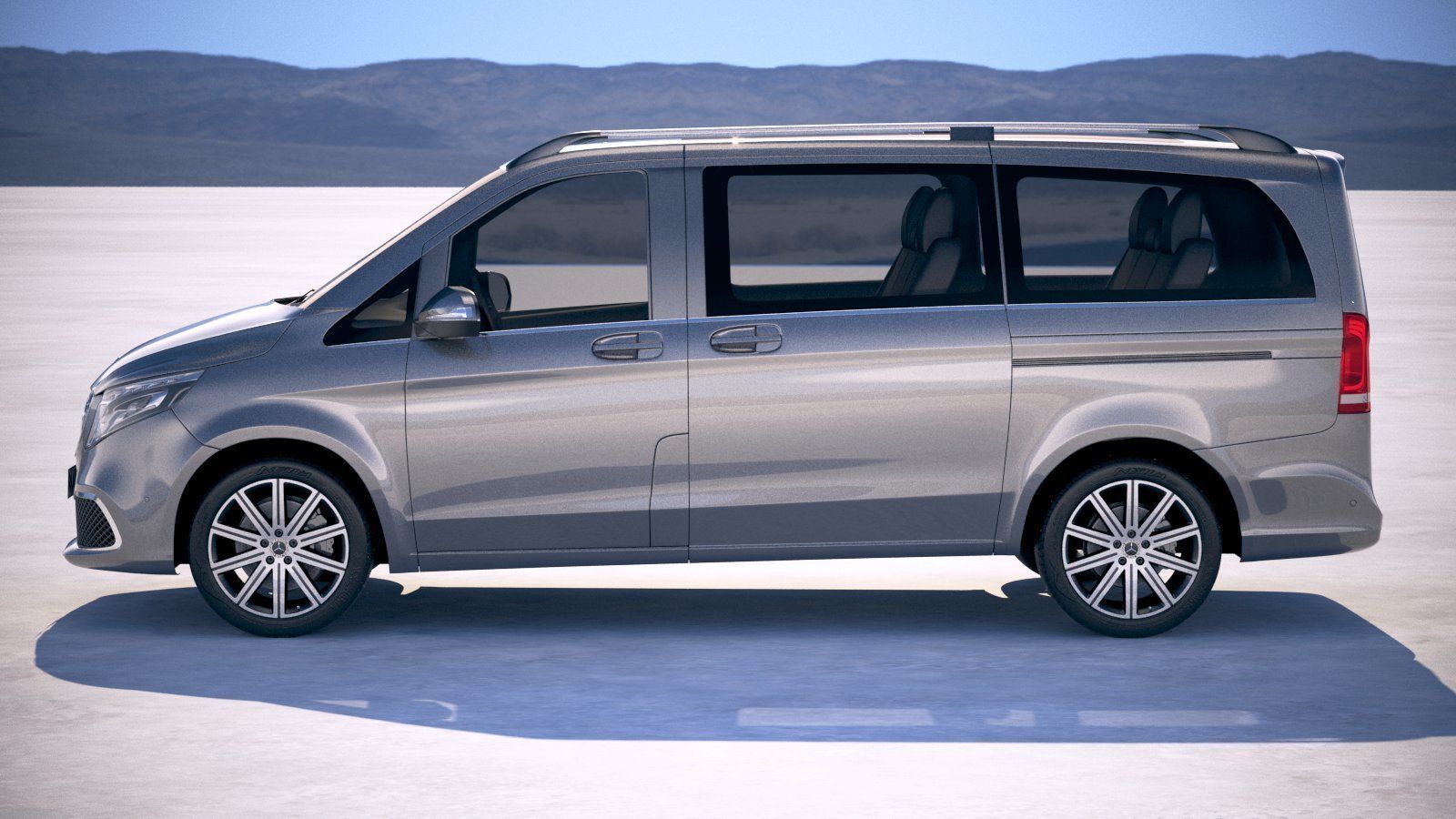 Mercedes-Benz V-Class 2020 3D model_6