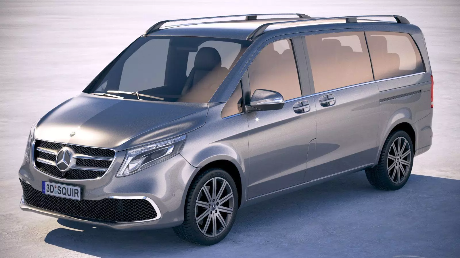 Mercedes-Benz V-Class 2020 3D model_0