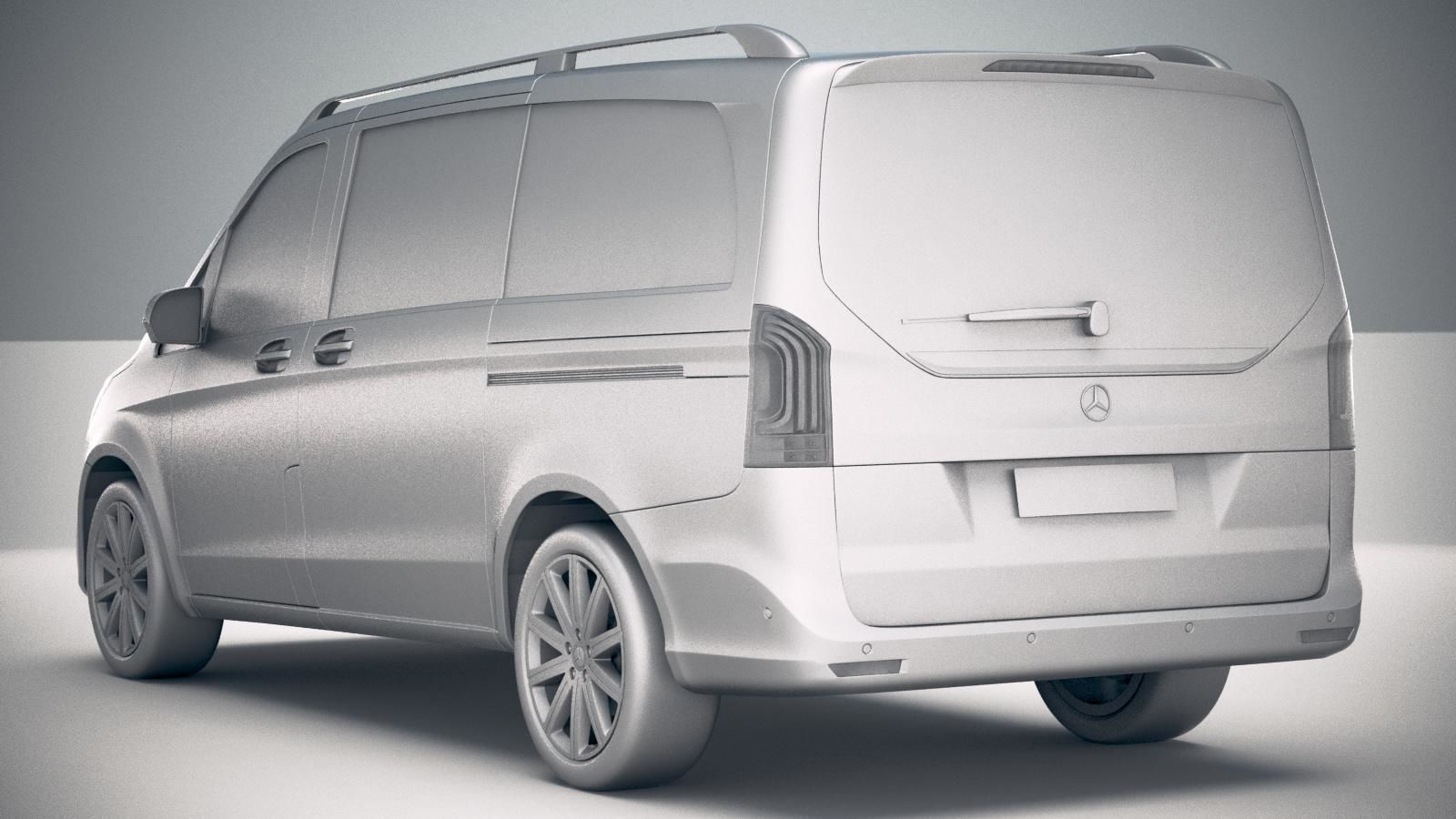 Mercedes-Benz V-Class 2020 3D model_23