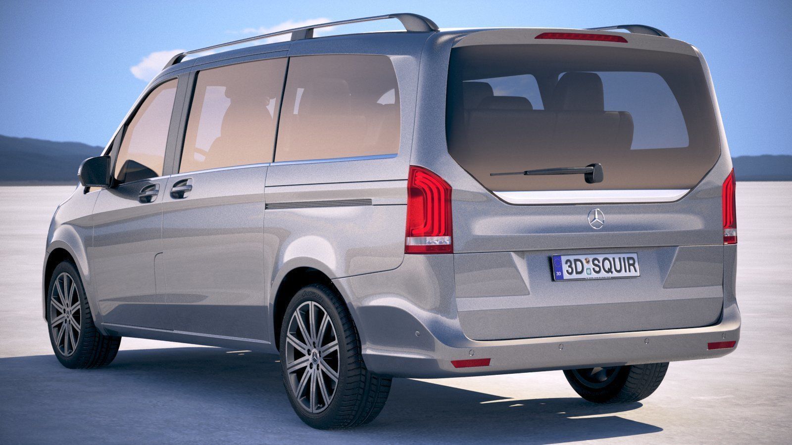 Mercedes-Benz V-Class 2020 3D model_13