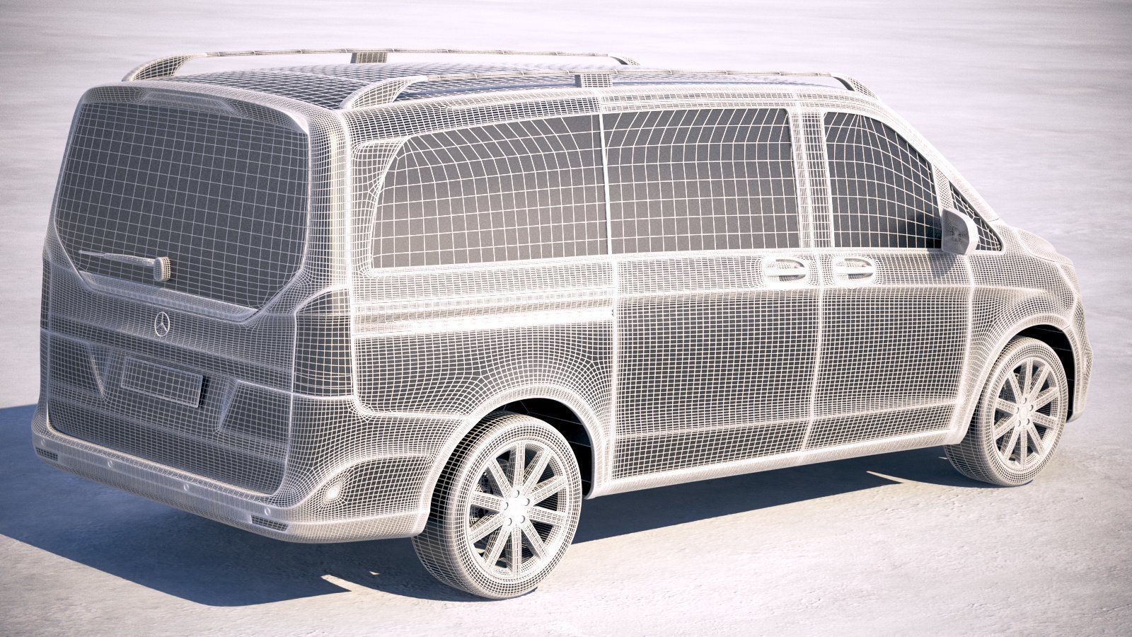 Mercedes-Benz V-Class 2020 3D model_25