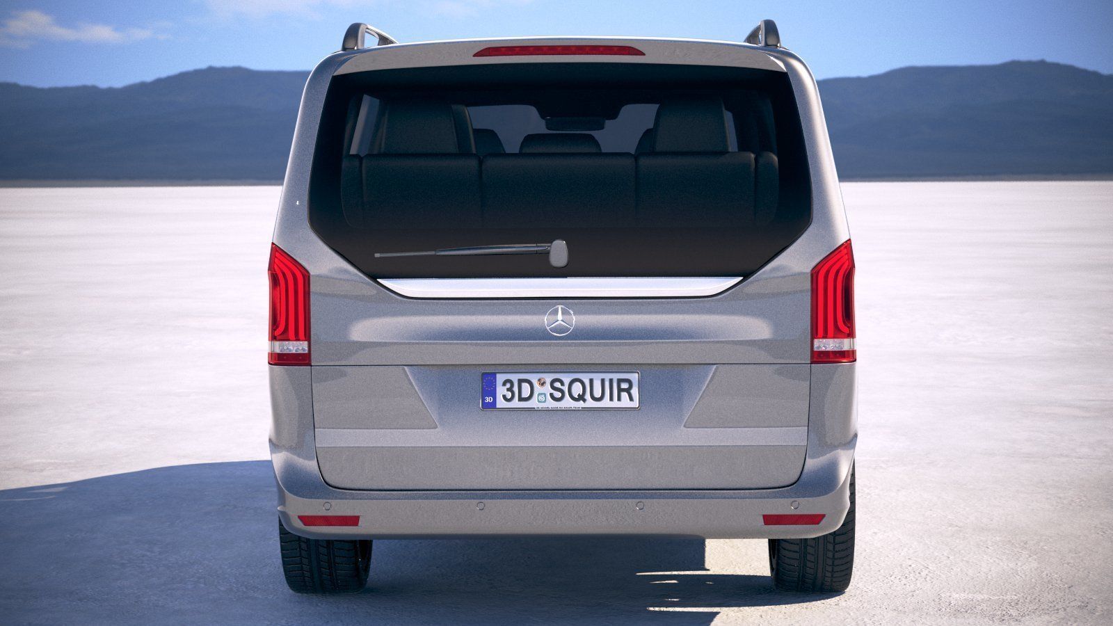 Mercedes-Benz V-Class 2020 3D model_10