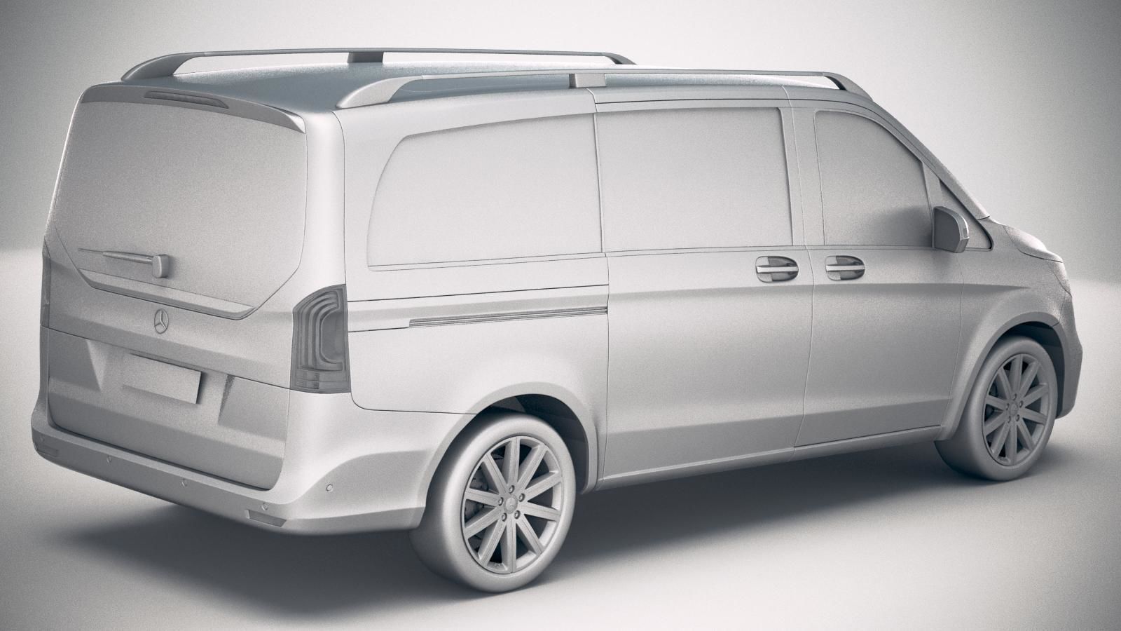 Mercedes-Benz V-Class 2020 3D model_20