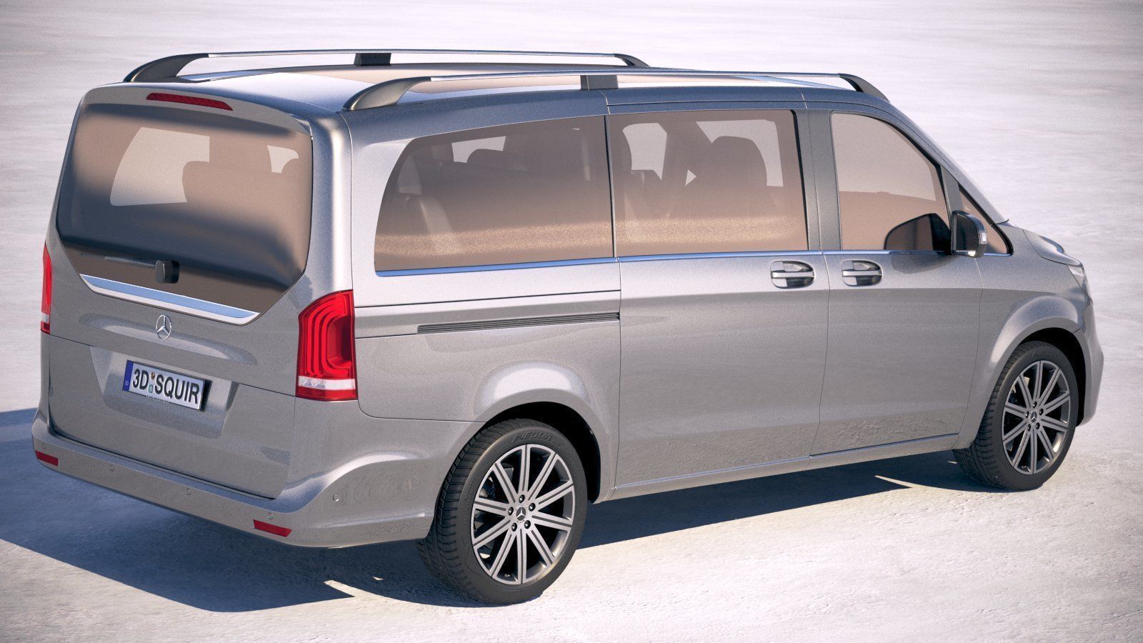 Mercedes-Benz V-Class 2020 3D model_4