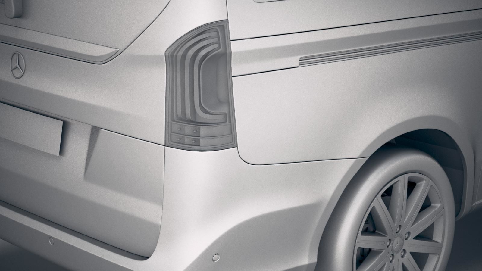 Mercedes-Benz V-Class 2020 3D model_19