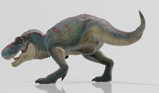 Tiranosaur t - rex 3D model_4