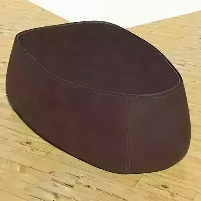Fjord medium stone brown 3D model